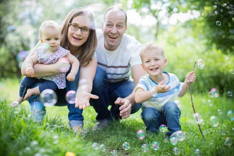 Familienspaß im Grünen